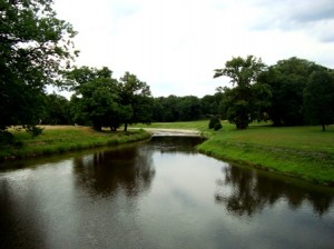 Im Pücklerpark in Bad Muskau